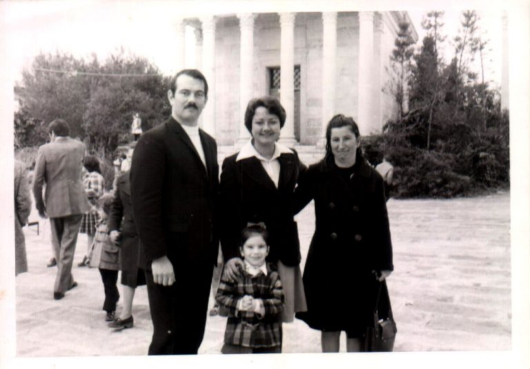 De turismo con mis papis y mi tía (Ibiza) 1975