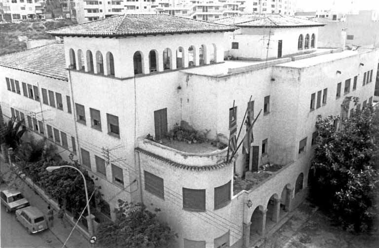 Antiguo Hospital Insular-Casa de Beneficencia, inaugurado en 1955.