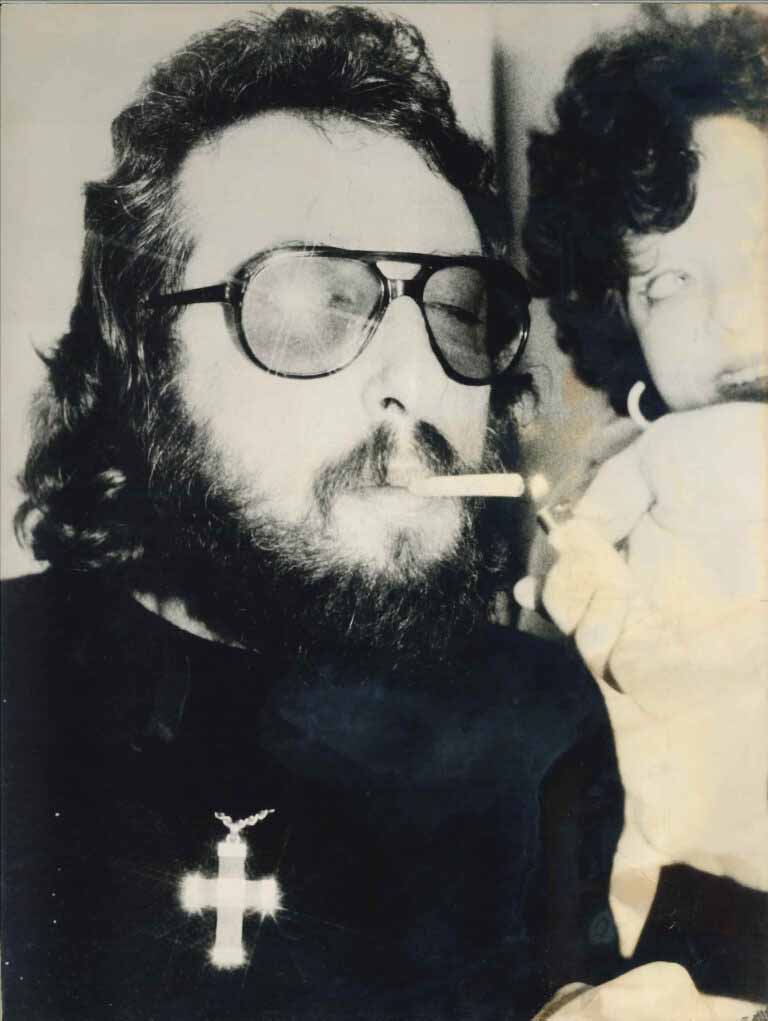 Eugenio en una actuación en el casino de Ibiza en 1980