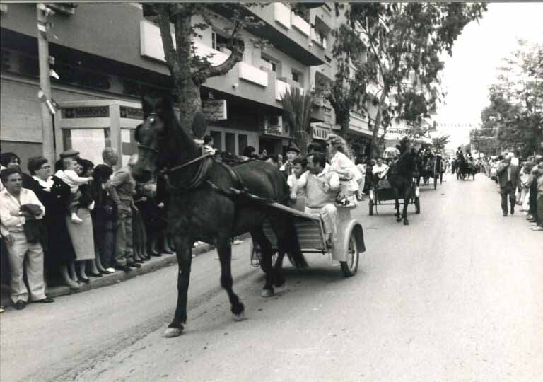 Fiesta de Santa Eullària. Años 80