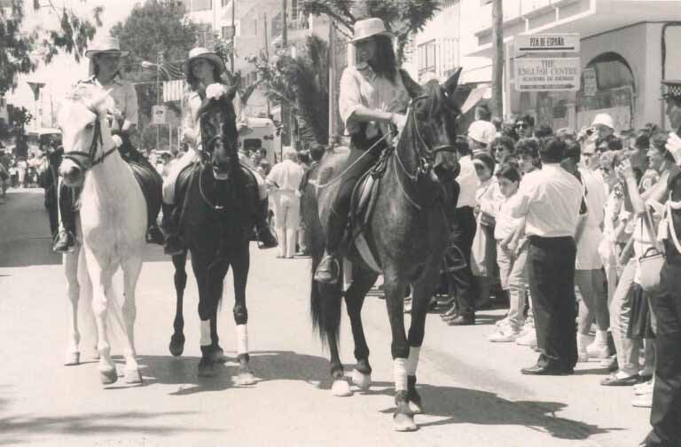 Fiestas de Santa Eulària. Años 80