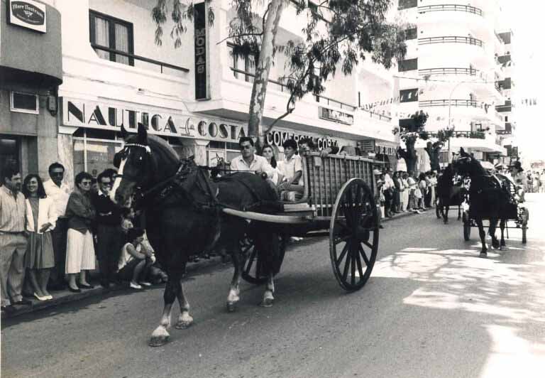Fiestas de Santa Eulària. Años 80