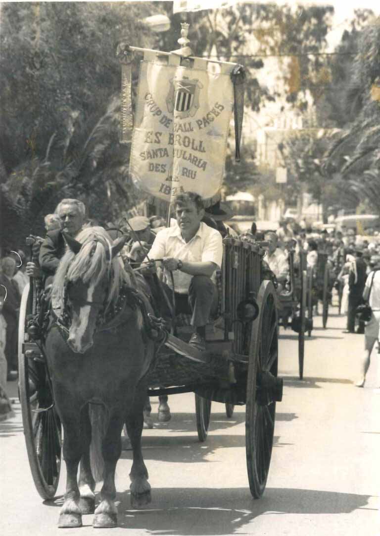 Fiestas de Santa Eulària. Años 80