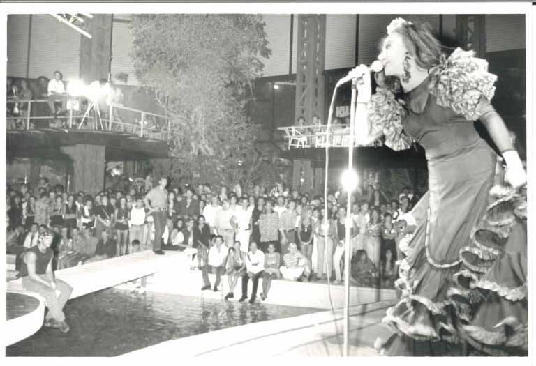 Nina Hagen en la discoteca KU