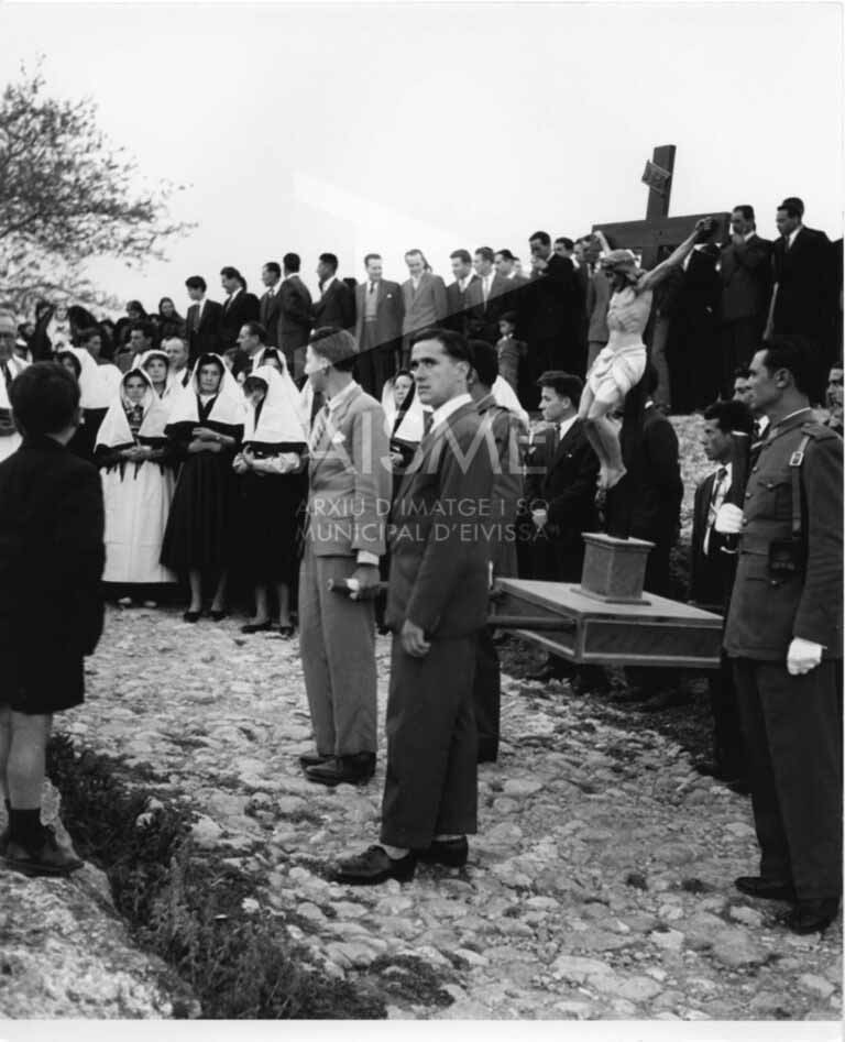 Procesión de Semana Santa en Sant Miquel
