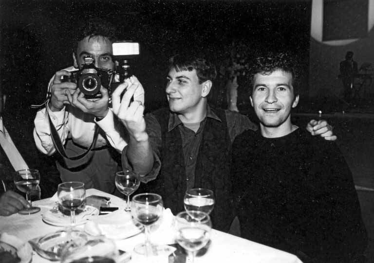Rafa Domínguez, Vicent Tur y J.A. Riera.