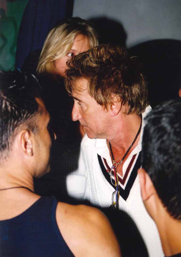 Rod Stewart en Pacha.