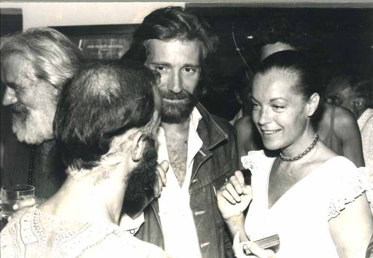 Rommy Scneider en la discoteca Ku