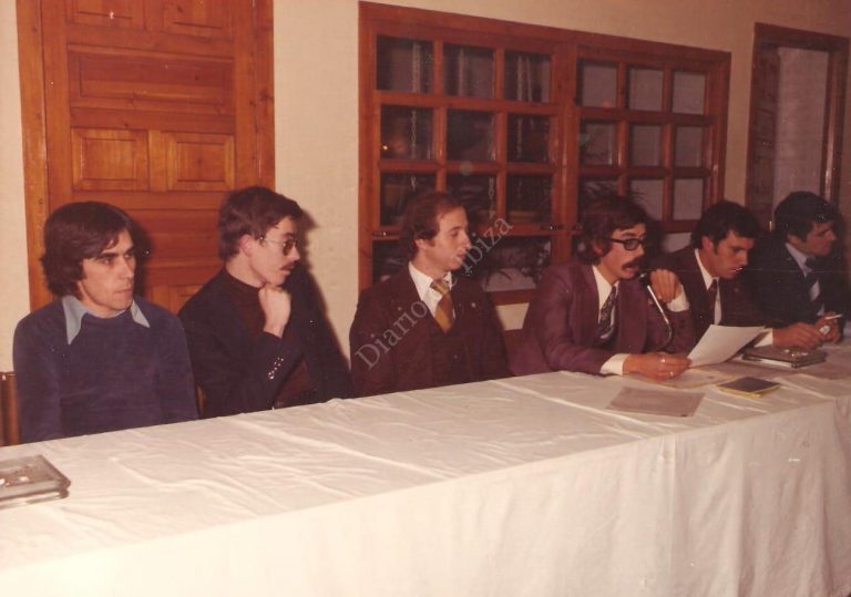 Primera asamblea del club ciclista San Antonio 1975